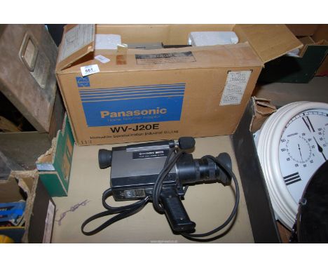 ****A 'Panasonic' WV-J20E Home tele cine adaptor plus a 'Hitachi' VK-C600 colour video camera.