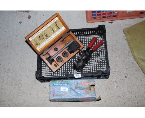 Impact diesel injector extractor, and a flaring tool.