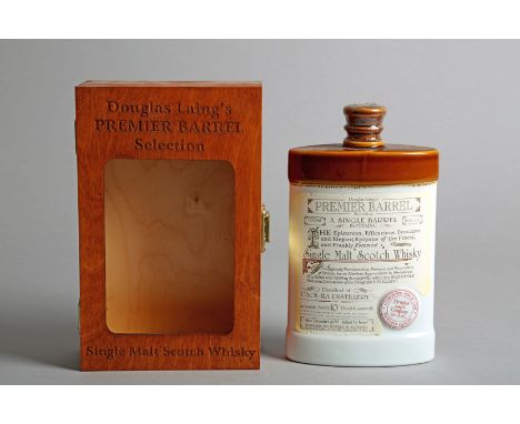 Bladnoch 21 Year Old Chieftain’s Single Lowland malt whisky. Bottled by Ian MacLeod & Co. Ltd. Distilled October 1980, bottle