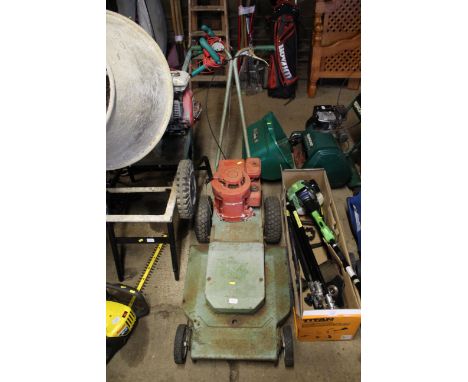 A Hayter Paddock rotary lawn mower