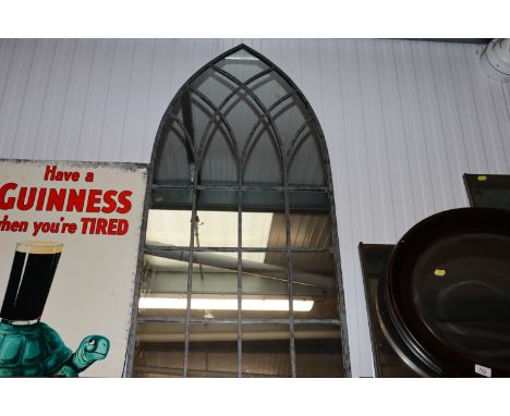 A gothic style arched mirror (83)