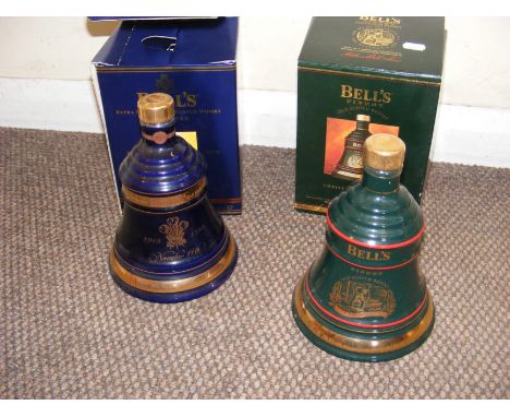 An unopened Bell's Scotch Whisky decanter in original box together with one other 