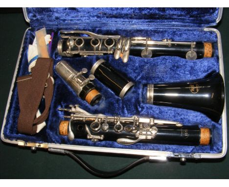 A Boosey & Hawkes clarinet in case