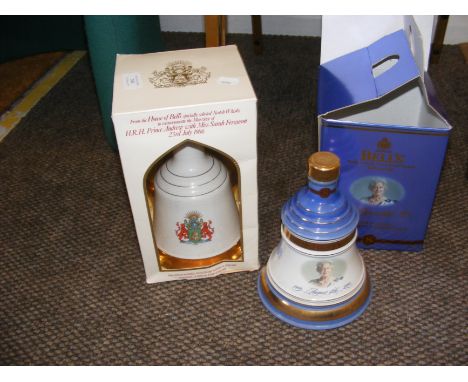 An unopened Bell's Scotch Whisky decanter in original box, together with one other