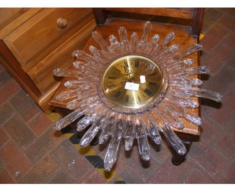 A vintage Kienzle Starburst Clock 