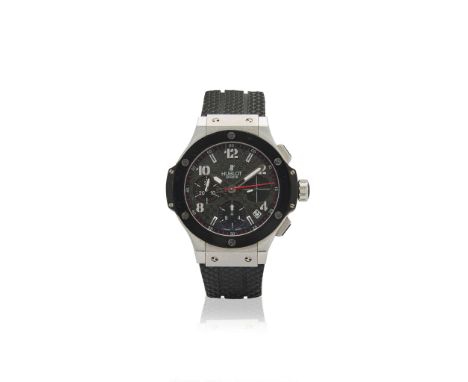  Hublot. A stainless steel, titanium and ceramic automatic chronograph wristwatch Big Bang, No. 342-714181, made circa 2005 S