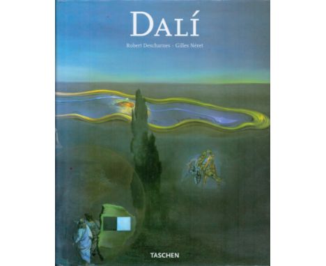 Dali 1904 1989 by Robert Descharnes and Gilles Neret Hardback Book 1989 First Edition published by Taschen some ageing good c