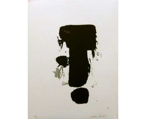 WILLIAM JOHNSTONE [1897-1981]. The Target, 1977. lithograph, edition of 50 , 34/50, signed in pencil. 36 x 26 cm - sheet size