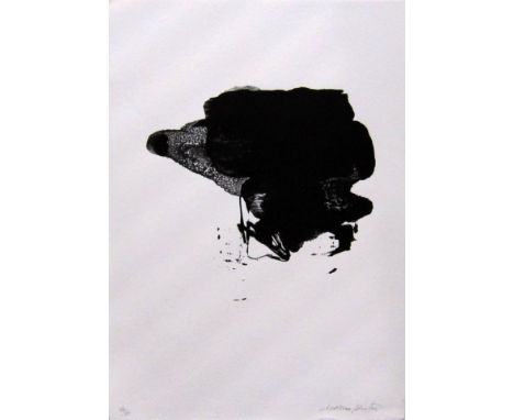 WILLIAM JOHNSTONE [1897-1981]. Ode to the North Wind. 1977. lithograph, edition of 50, 34/50. signed in pencil. 36 x 26 cm sh