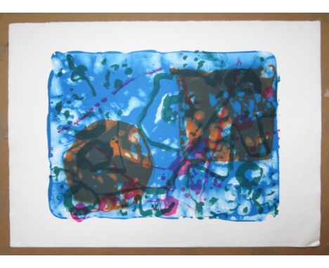 PATRICK HERON [1920-1999] Anniversary, 1998.lithograph on Somerset paper, edition of 40, published and printed at Curwen Stud