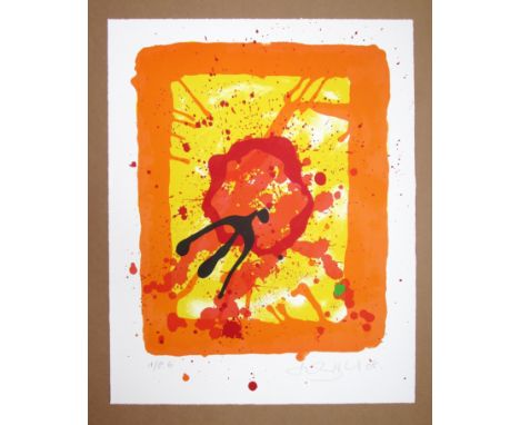 JOHN HOYLAND RA [1934-2011] Anniversary, 2008.lithograph on Somerset paper, edition of 50, published and printed at Curwen St