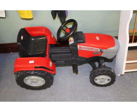 Children's ride on tractor toy