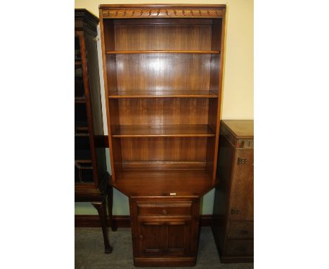 Ercol Mural Golden Dawn unit (shelves over cupboard)