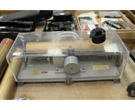 Munro water depth recorder with 3 spare drums