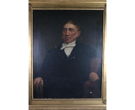 JOHN HORSBURGH (Scottish 1835-1924)&nbsp; Portrait of Reverend Alexander Torrance (1789-1877) Minister of Glencorse Parish Ch