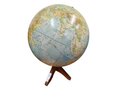 VINTAGE WORLD GLOBE 