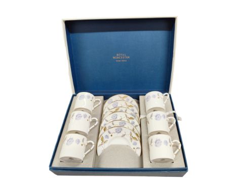 ROYAL WORCESTER COFFEE SET 