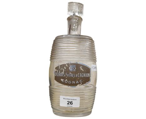 ANTIQUE DUBOIS COGNAC BOTTLE 