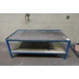 Lot of (5) Steel Layup Tables/Workbenches - Dims 72" x 37" x 27"