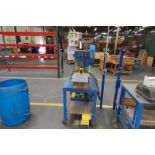 Benchmaster Press - With Custom Guard, Rolling Platform and Workstation