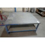Steel Workstation - Dims 60" x 60" x 26"