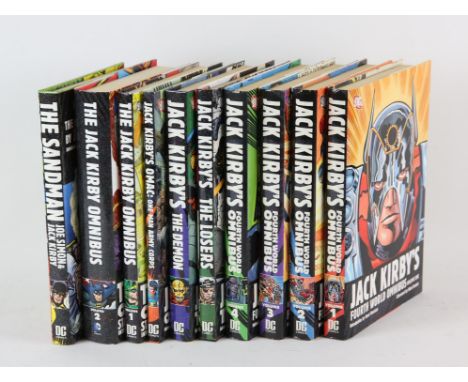 KIRBY (Jack). Works, a group of ten hardback books, first edition graphic novels published by DC Comics, includes, Jack Kirby