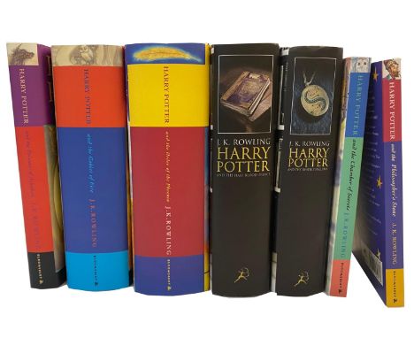 J. K. ROWLING. Harry Potter and the Prisoner of Azkaban, 1999, and 6 others. *CR Reasonably good condition ... see images.
