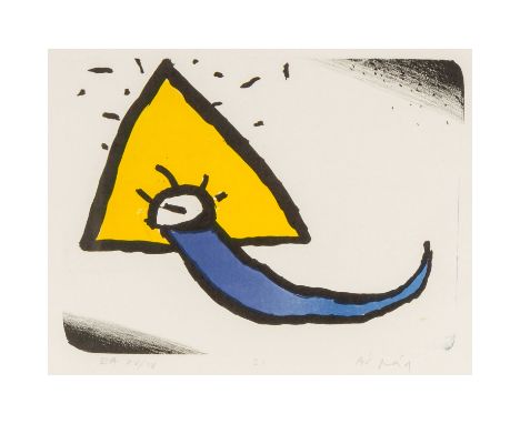 SZABADOS, ARPAD (1944-2017),"Abstrakte Komposition", u.li. mit Bleistift von Hand bez. "EA XV/IV" (Epreuve d'Artiste), mittig