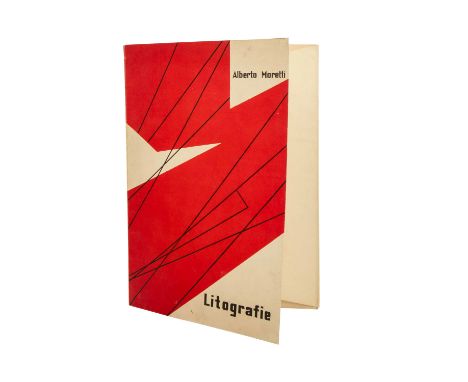 MORETTI, ALBERTO (1922-2012), "Ohne Titel", Lithografie, Ed. 75/100, sig. HxB: 38,5/27 cm. Altersspuren. Provenienz: Aus der 