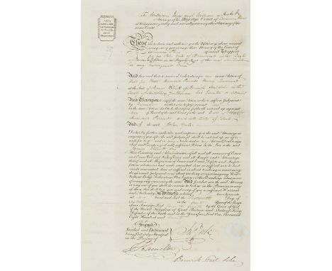 Served at Trafalgar.- Yule (Captain John, fourth Lieutenant in HMS Victory at Trafalgar, of Branscombe, Devon, d. 1840) Docum