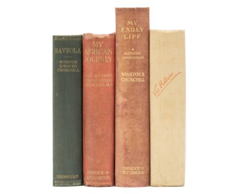 Africa.- Churchill (Winston Spencer) London to Ladysmith via Pretoria, 3 folding maps (1 colour), 4 plans, ink inscription, 3