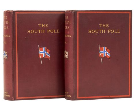 Polar.- Amundsen (Roald) The South Pole: an Account of the Norwegian Antarctic Expedition in the "Fram," 1910-1912, 2 vol., f