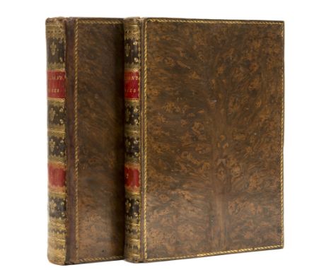 Baskerville (John).- Milton (John) Paradise Lost [&] Paradise Regain'd, together 2 vol., engraved portrait, some light foxing