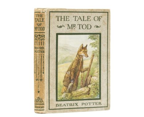 Potter (Beatrix) The Tale of Mr Tod, first edition, first edition, first or second printing with date on title, dated by the 