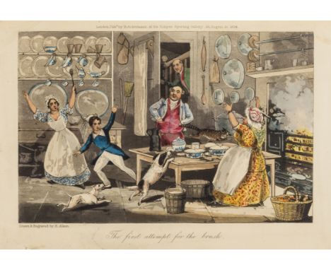 [Apperley (Charles James)], "Nimrod". The Life of a Sportsman, first edition, first issue with 4 mounted plates, hand-coloure