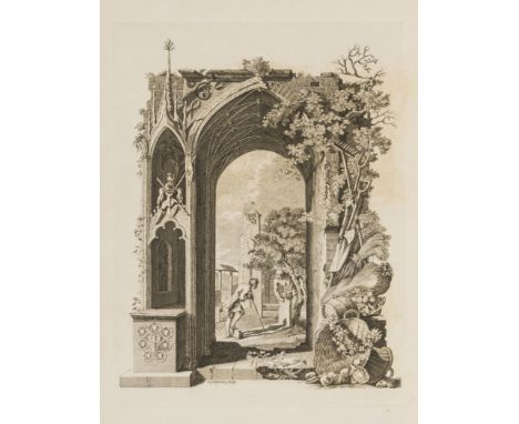 Gray (Thomas) Designs by Mr. R. Bentley, for Six Poems, first edition, first issue with "Drawings, &c." on half-title, printe