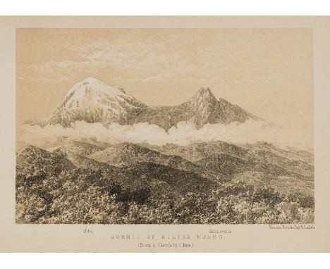 Africa.- New (Charles) Life, Wanderings, and Labours in Eastern Africa. With an Account of the First Successful Ascent of ...