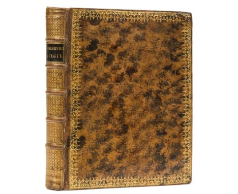 Baskerville (John).- Virgilius Maro (Publius) Bucolica, Georgica, et Aeneis, first Baskerville edition with J of "Johannis" p