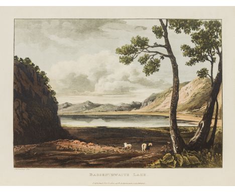 Fielding (Theodore Henry) and J.Walton. A Picturesque Tour of the English Lakes, first edition, half-title, hand-coloured aqu