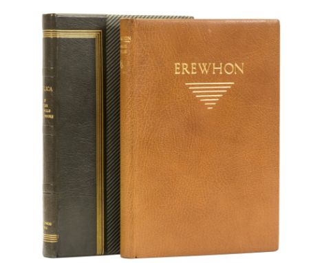 Gregynog Press.- Butler (Samuel) Erewhon, number 81 of 300 copies, wood-engraved illustrations by Blair Hughes-Stanton, origi