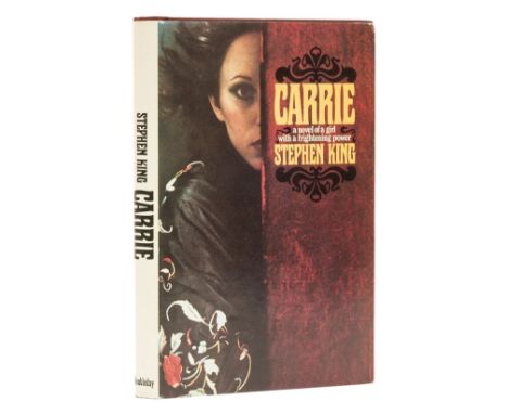 King (Stephen) Carrie, first edition, original cloth, dust-jacket, some light rubbing to tips of spine and corners but a near