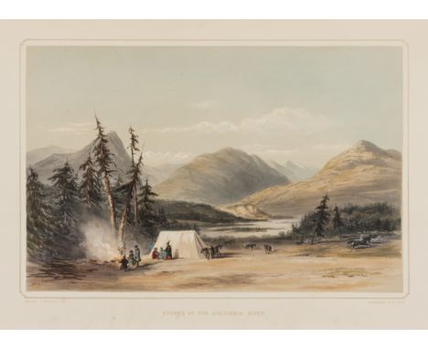 America.- Warre (Captain Henry) Sketches in North America and the Oregon Territory, first edition, 12 hand-coloured lithograp