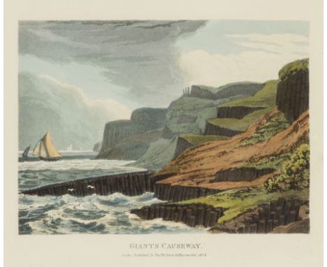 Sullivan (Dennis) A Picturesque Tour through Ireland, first edition, 25 hand-coloured aquatint plates, plate guards, very lig