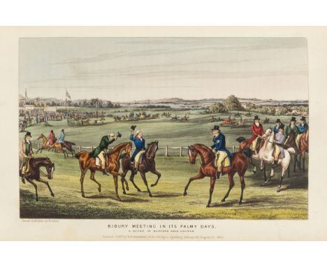 [Apperley (Charles James)], "Nimrod". The Life of a Sportsman, first edition, first issue with 4 mounted plates, hand-coloure