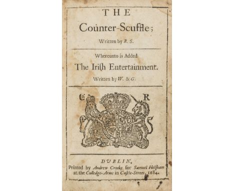 Satirical Pamphlets.- [Arbuthnot (John)] A Complete Key to the Three Parts of Law Is a Bottomless-Pit, 8pp., this edition wit