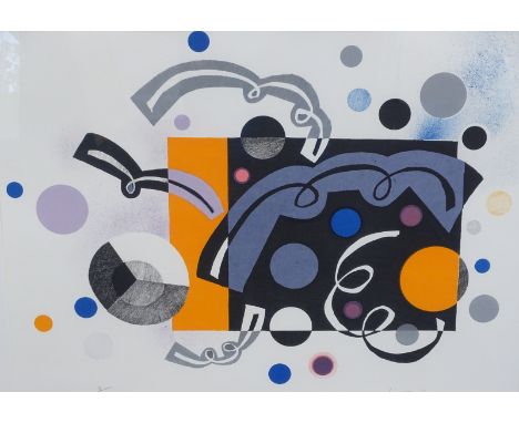 *•Harvey Daniels (British 1936). Shy Smile, signed, titled and numbered 3/45, screen-print, 45cm x 75cm.  Provenance: Louise 