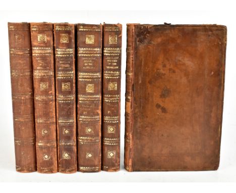 CLARENDON (E. EARL), THE HISTORY OF THE REBELLION AND CIVIL WARS IN ENGLAND BEGUN IN THE YEAR 1641, three vols in six, engrav