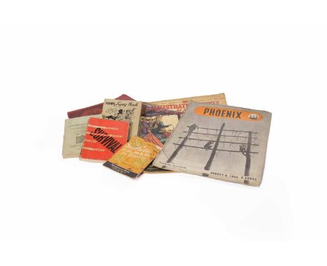 COLLECTION OF PAMPLETS AND BOOKLETS OF MILITARY INTEREST
including 'Tips and Wrinkles for Cooks of Messes in Standard Ration 