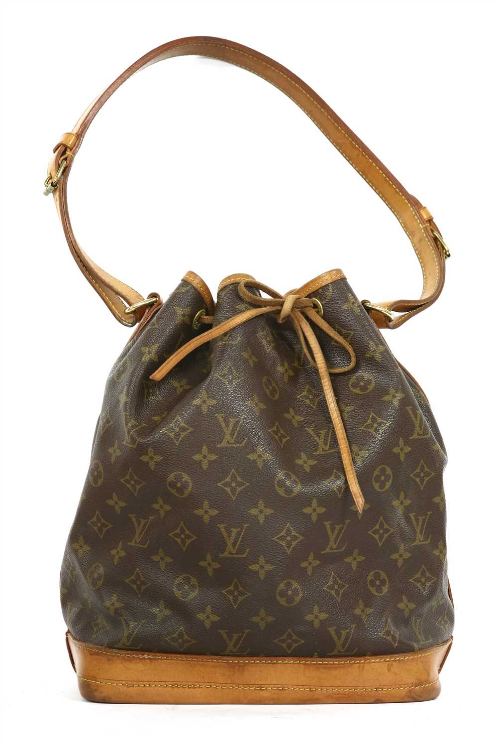 A Louis Vuitton bucket monogram 'Noe GM' drawstring hobo handbag, in the classic monogram canvas,