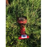 Massey Ferguson number plate holder
